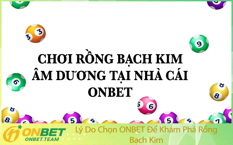 Lý Do Chọn ONBET Để Khám Phá Rồng Bạch Kim