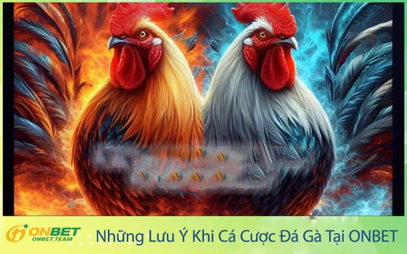 Những Lưu Ý Khi Cá Cược Đá Gà Tại ONBET