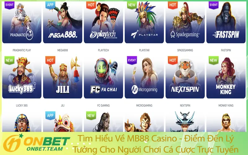 Tìm Hiểu Về MB88 Casino - Điểm Đến Lý Tưởng Cho Người Chơi Cá Cược Trực Tuyến
