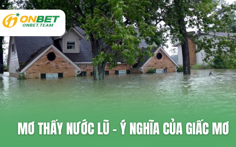 Lý giải ý nghĩa của giấc mơ thấy nước lũ