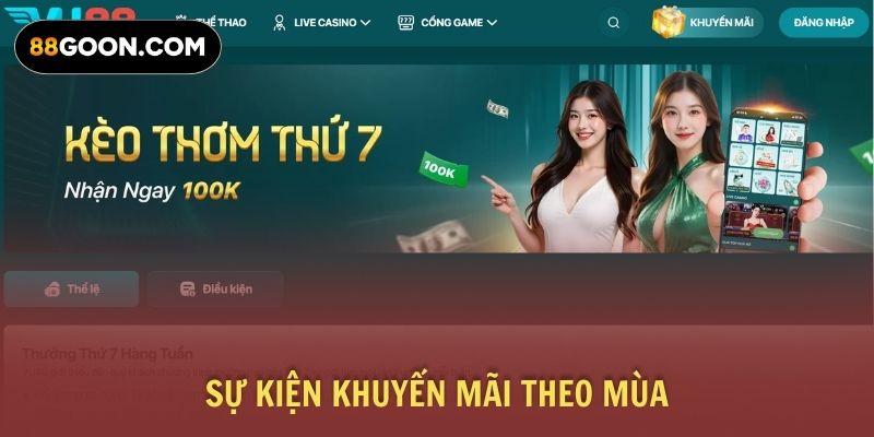 Sự kiện khuyến mãi theo mùa luôn thu hút đông đảo người chơi
